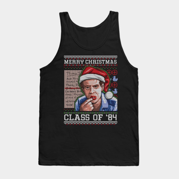 Merry Christmas Class of '84 Tank Top by Punksthetic